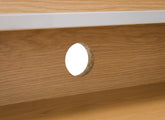 Palmer Desk - cable hole